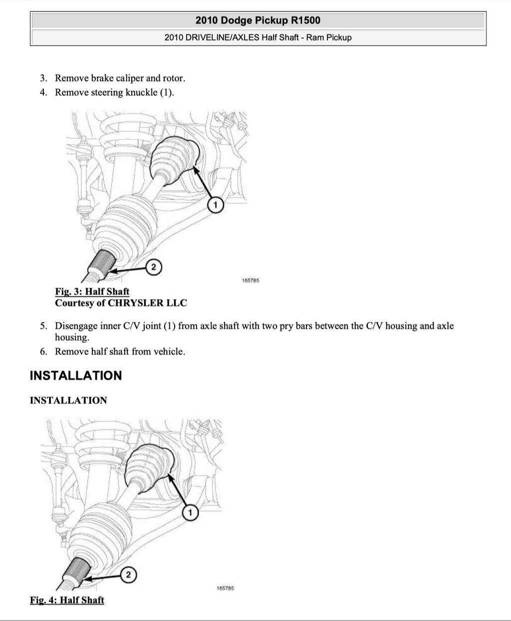 Dodge RAM 1500-2500-3500