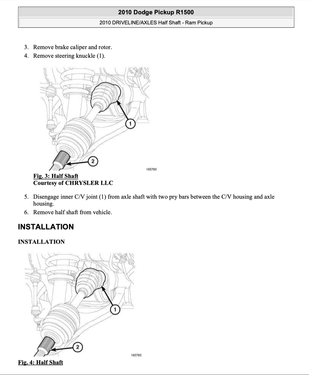 Dodge RAM 1500-2500-3500