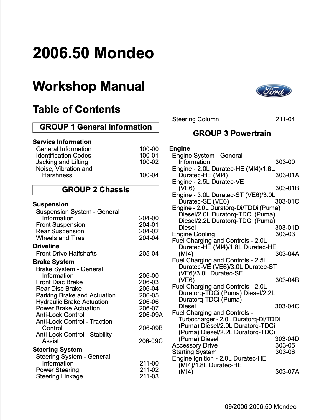 Ford Mondeo