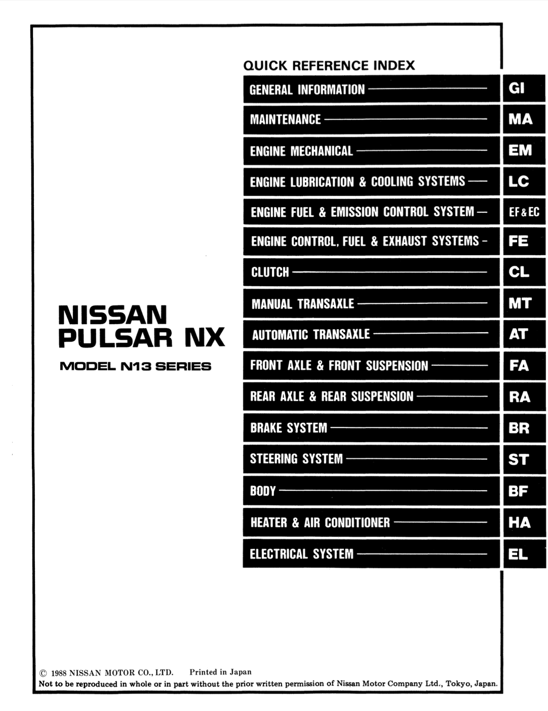 Nissan Pulsar