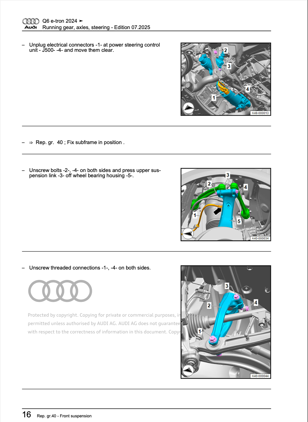 Audi Q6 E-Tron